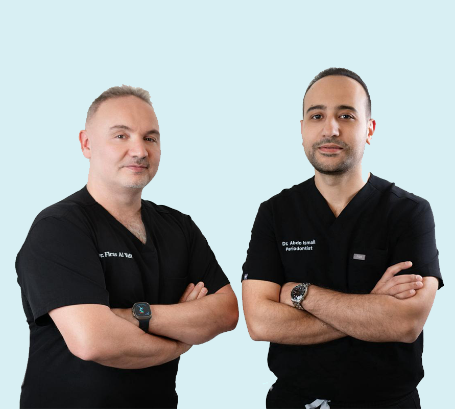 Two McKinney periodontists, doctor Abdo Ismail and doctor Firas Al Yafi.